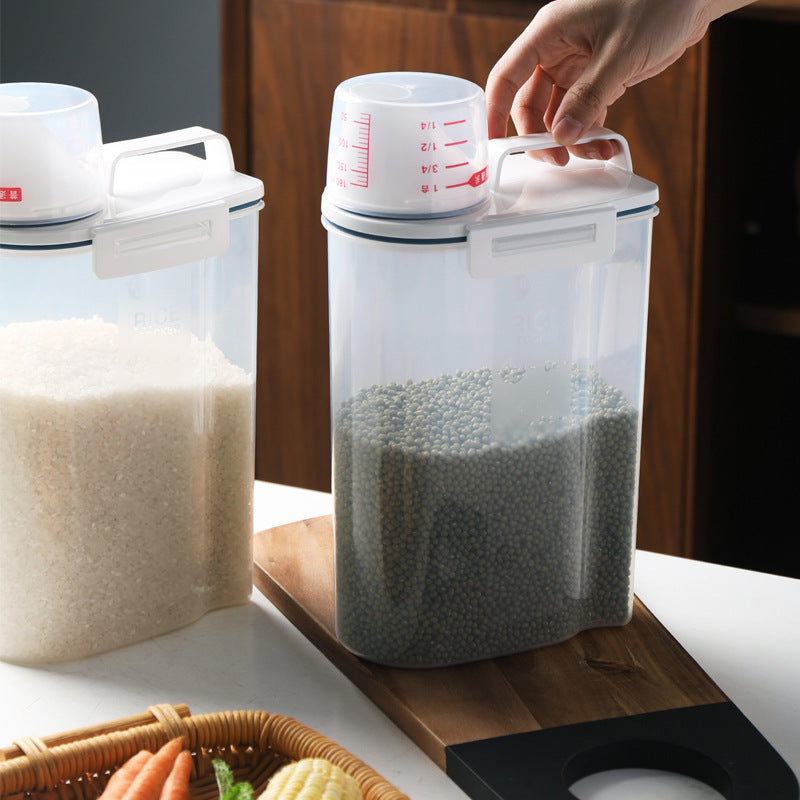 Transparent Kitchen Food Storage Box Set