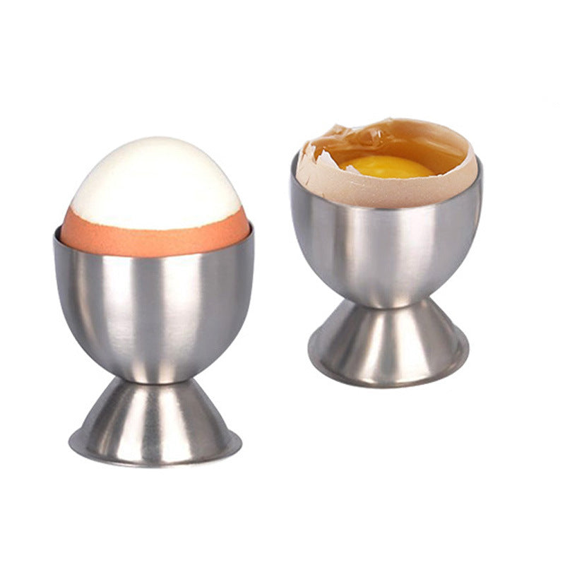 Stainless Steel Egg Cup Holder | Breakfast Kitchen Gadget