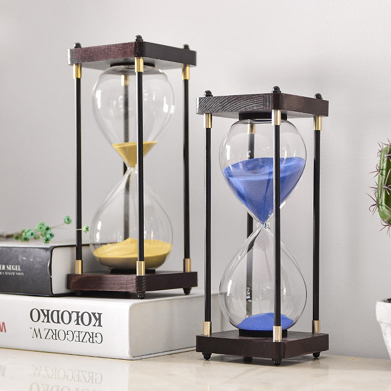 Creative Glass Hourglass Timer – 15, 30 & 60 Minutes