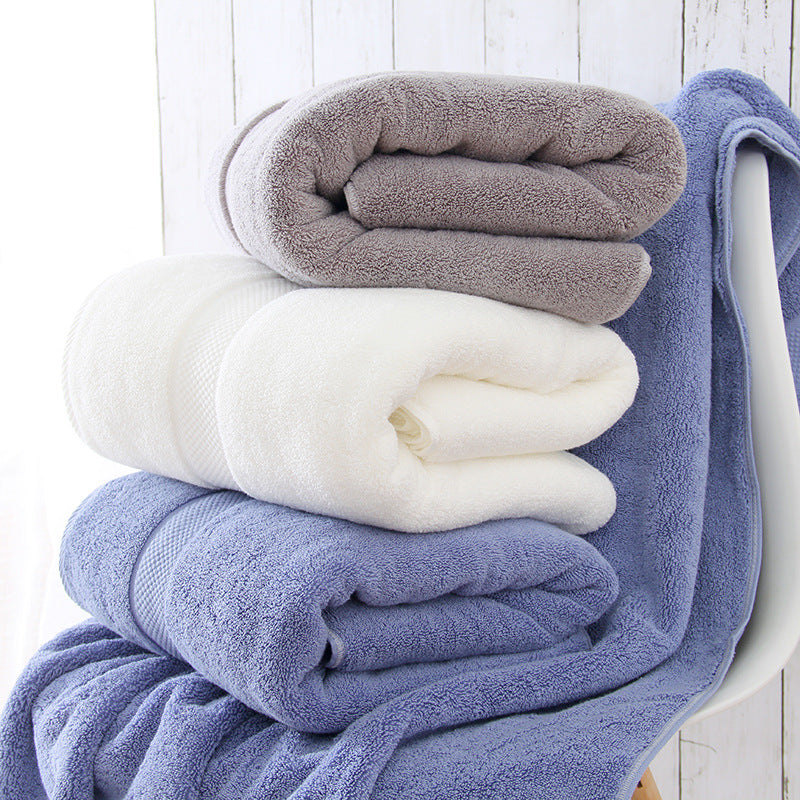 80×160cm Five-Star Hotel Grade Cotton Bath Towel – Extra Thick & Durable