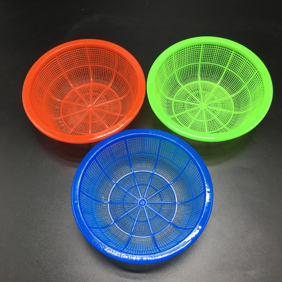 Round Plastic Drain Basket | Thickened Vegetable Washer