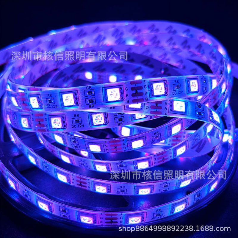 RGB 5050 Waterproof LED Light Strip – Color Changing