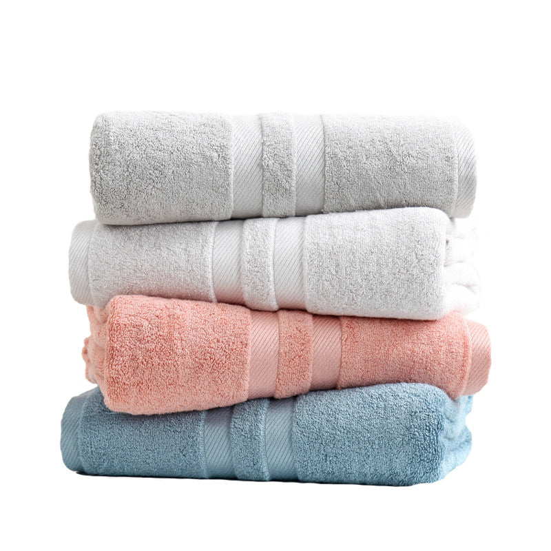Bamboo Fiber Bath Towel Class a Maternal and Infant Grade 90*180cm Thickeneded Water-Absorbent Couple Bath Towel Adult Bath Wrap Cross-Border