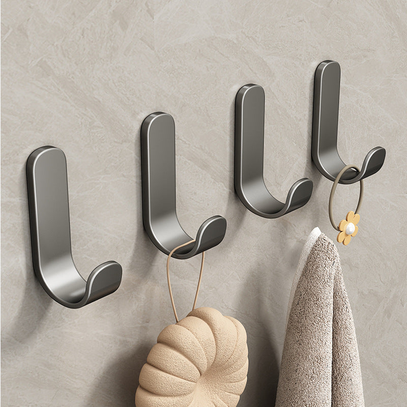 Strong Adhesive Hook No Drill Heavy Duty Wall Towel Hook Kitchen