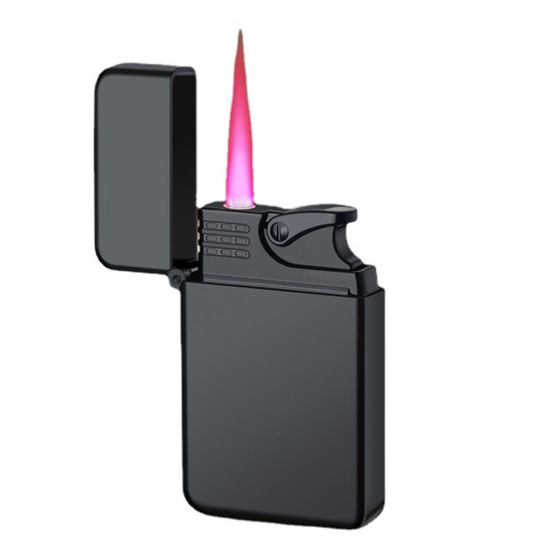 Red Flame Metal Windproof Lighter for Men 2026