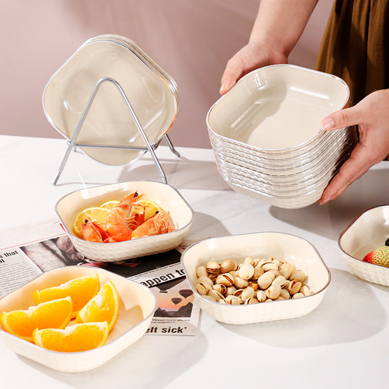 Bone Spitting Dish Dining Table Food Grade Small Snack Tray