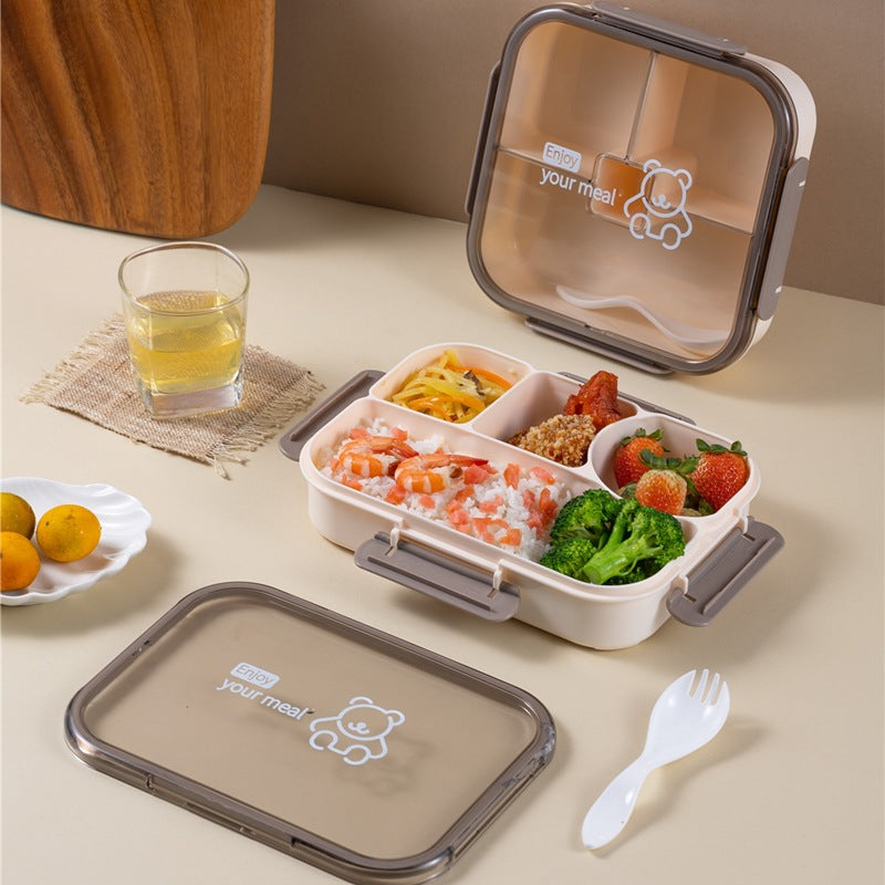Square Microwave Safe Food Fruit Lunch Box Refrigerator Storage Box