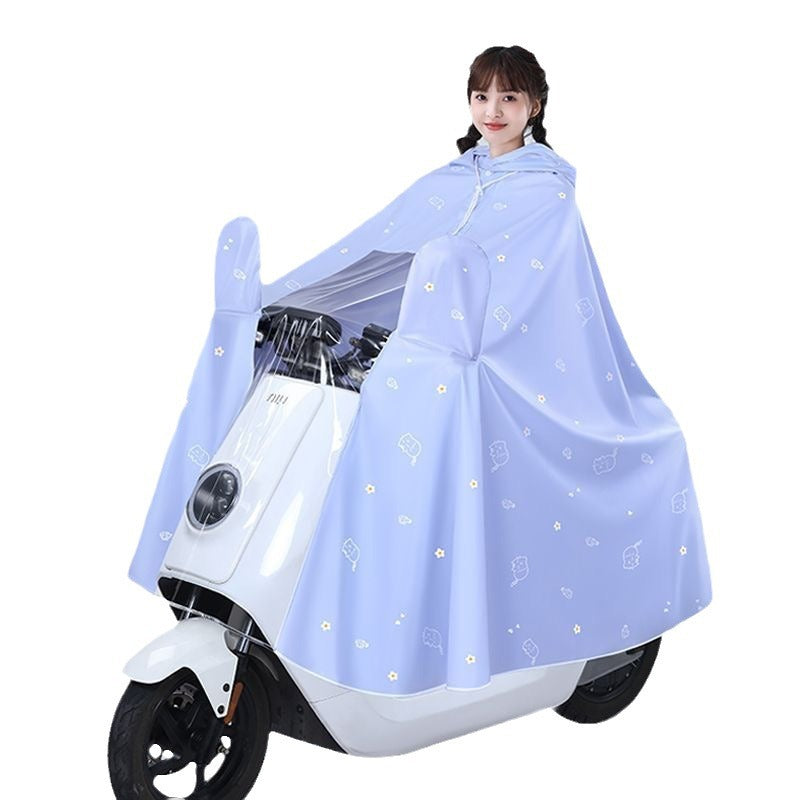 Women's Special 2026 Anti-Storm EV Poncho: The Elite "Single-Rider" Edition