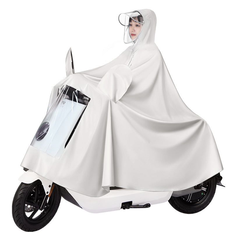 2026 Crystal-Clear "Big Brim" EV Poncho: Wholesale Fashion Edition