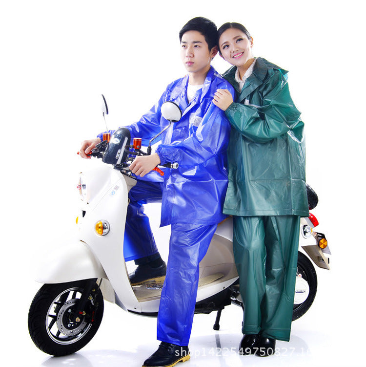 Yusheng Adult Split Suit Raincoat: Thickened Storm Protection