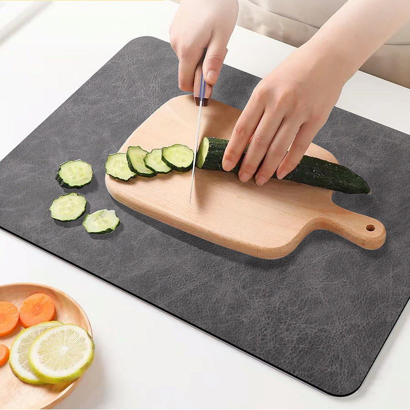 Smart Kitchen "Silencing" Countertop Mat & Cutting Board Protector