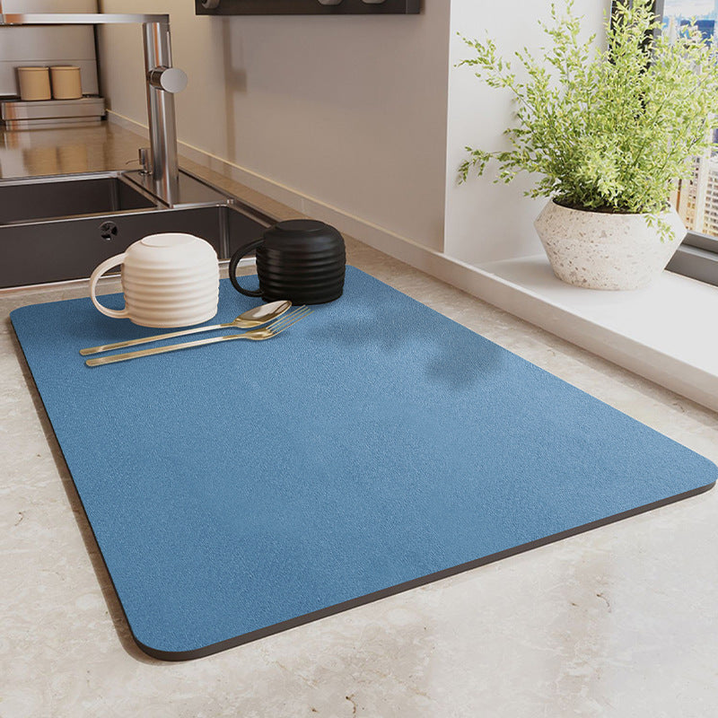 Diatom Mud Kitchen Drain & Tableware Mat