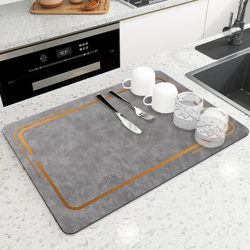 Chinese-Style Soft Diatom Mud Kitchen & Table Mat