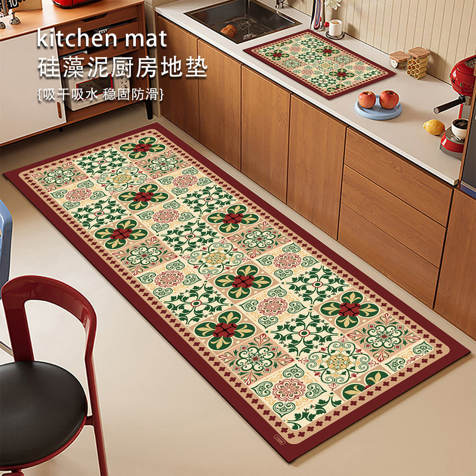 American Cross-Border Kitchen Absorbent Non-Slip Floor Mat