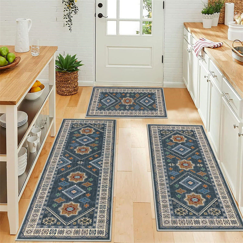 Bohemian Ethnic Style Stain-Resistant Corridor Carpet