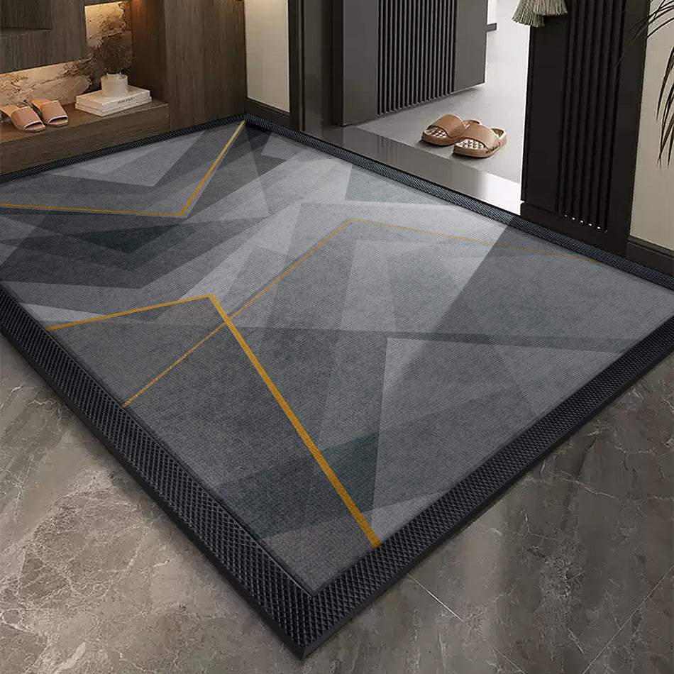 Simple High-Grade Belgian Velvet Edge Entrance Mat