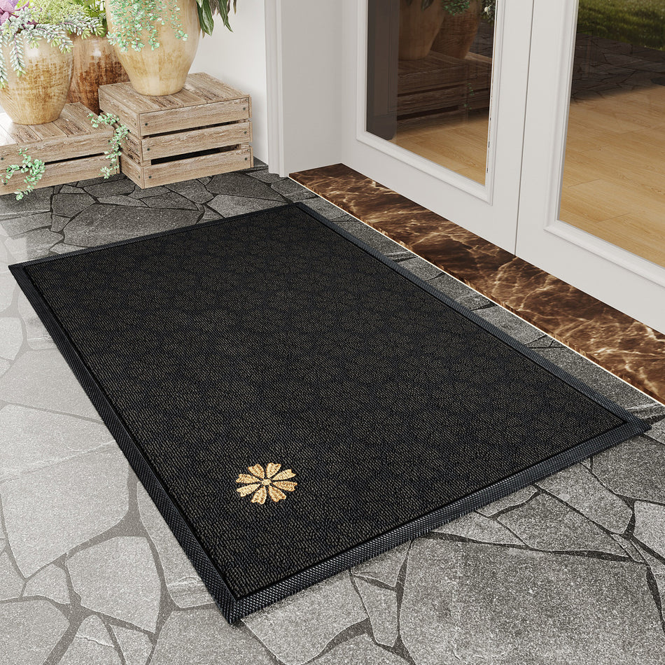 Embroidered Light Luxury High-Grade Entrance Mat