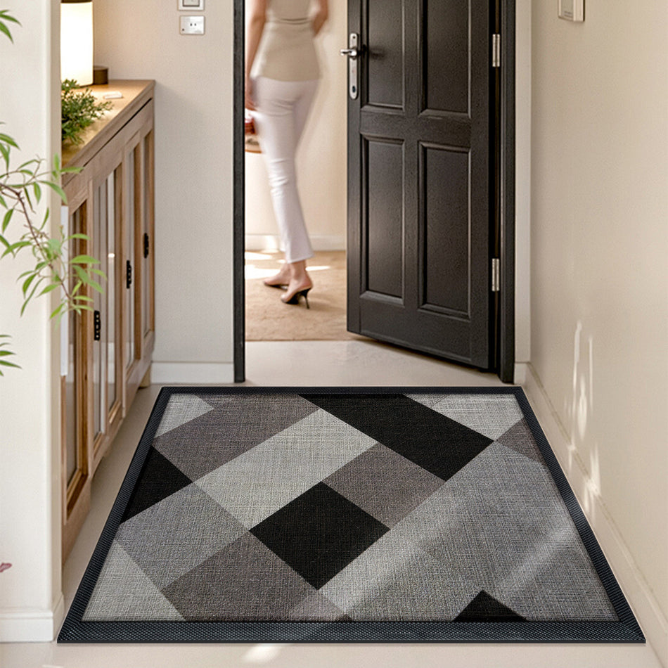 Belgium Velvet "Light Luxury" Edge-Pressed Entrance Mat
