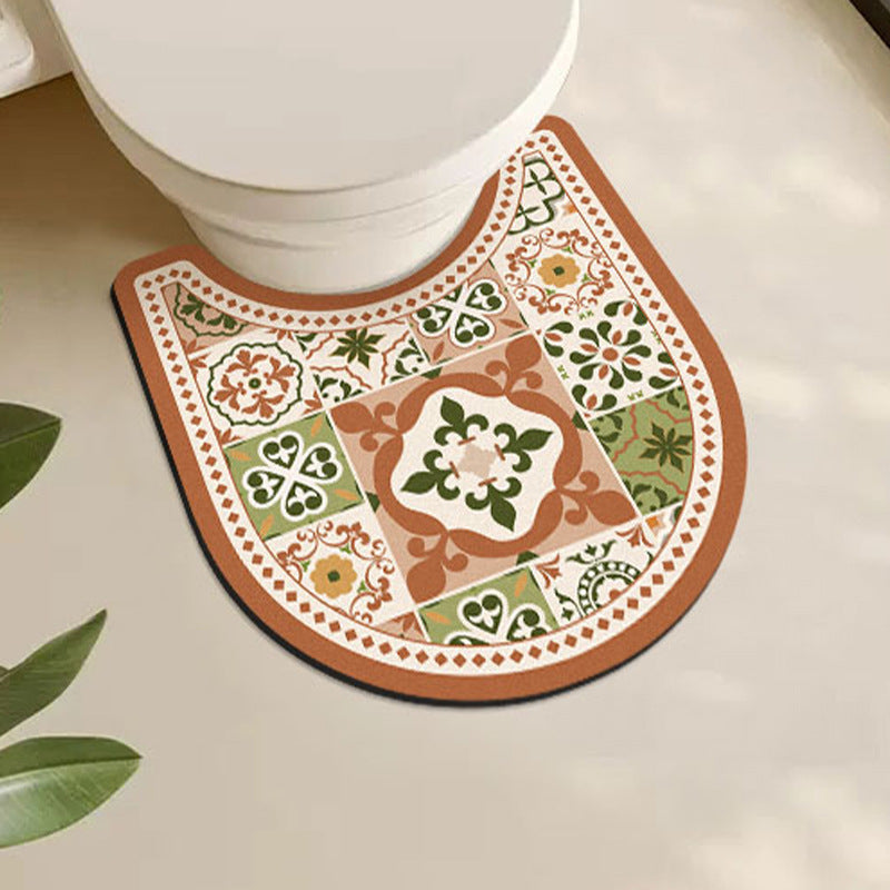 "French Middle" Luxury Soft Diatom Mud Mat Set