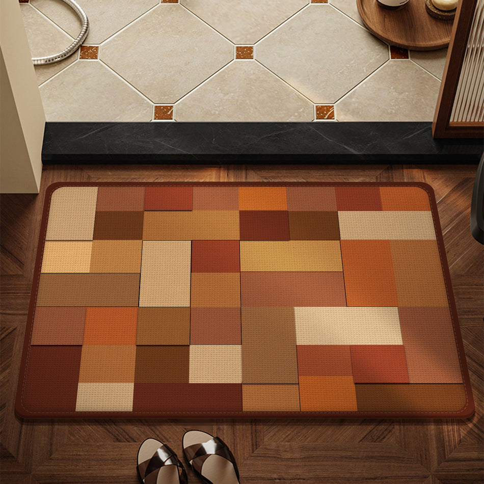 "Heritage Weave" Series: American Retro Imitation Linen Mat