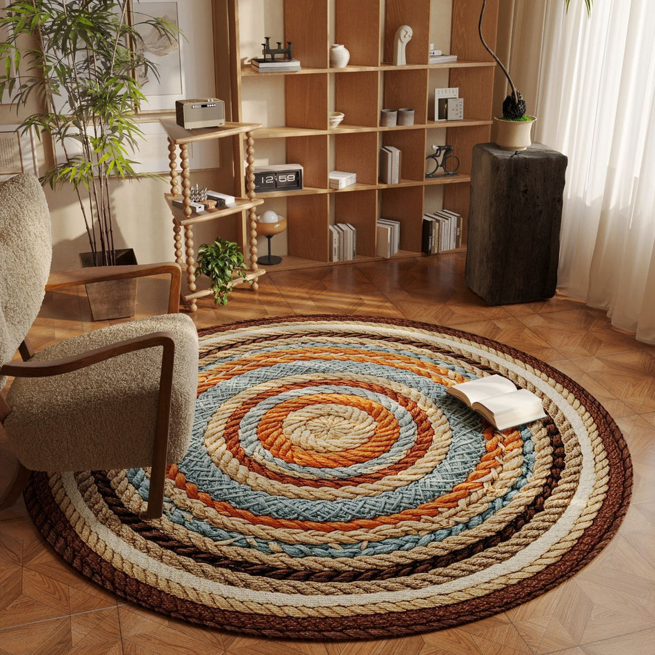 "Heritage Luxe" Series: Retro Ethnic High-End Mat