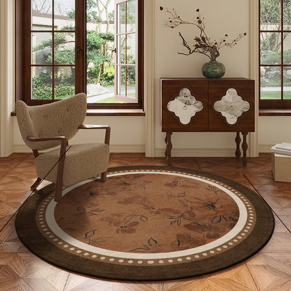 "Imperial Heritage" Elite: Antique Round Waterproof Mat