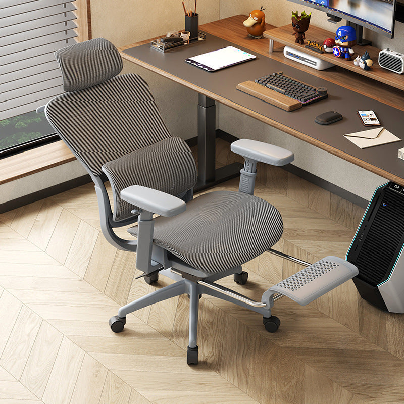 Ergonomic Hollow-out Computer Chair - Comfortable Study Seat