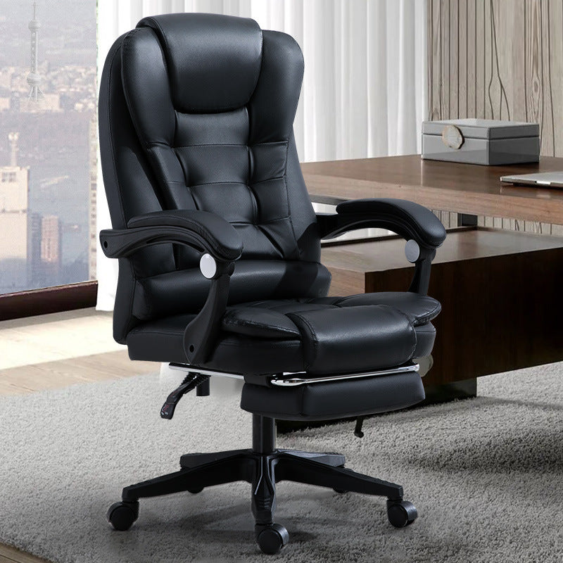 Executive Massage Office Chair - Home Swivel Boss Chair Rod