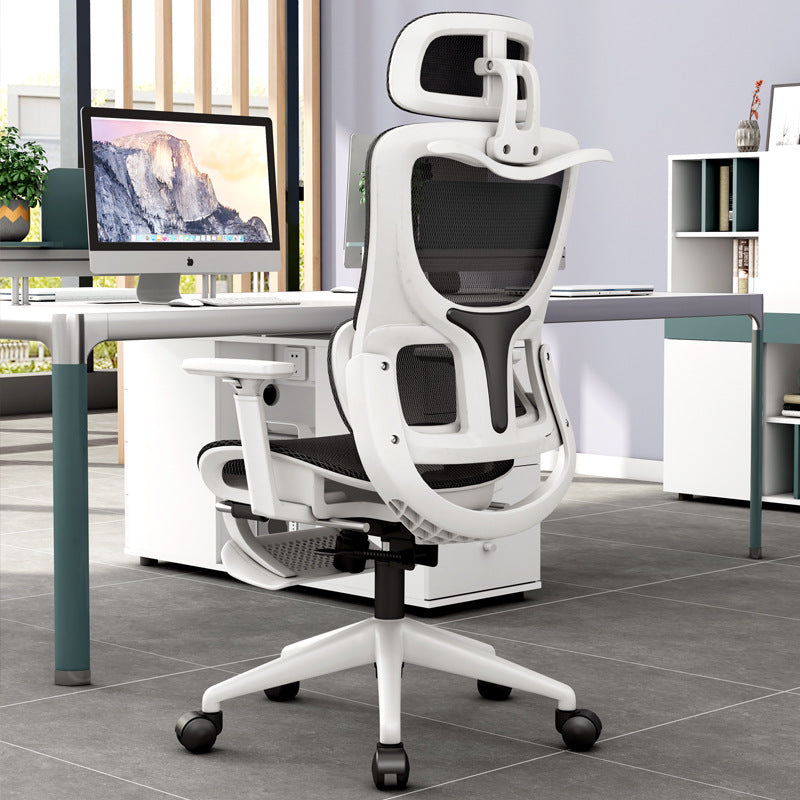 The Breeze-Mesh Series – Hollow-Out Ergonomic Home & Study Desk Chair