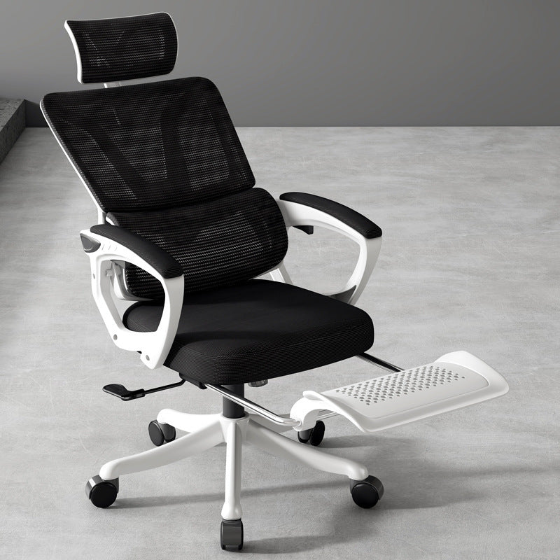 The Dual-Core Scholar – 2026 Double-Back Ergonomic Reclining Swivel Chair