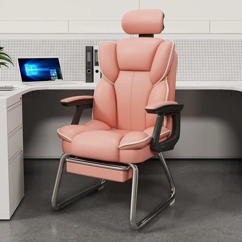 The Titan-Bow – Premium Leather E-Sports & Deep-Study Reclining Arch Chair