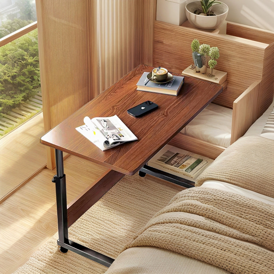 The Duo-Glide – Hybrid Lifting & Folding "Lazy" Bedside Workbench
