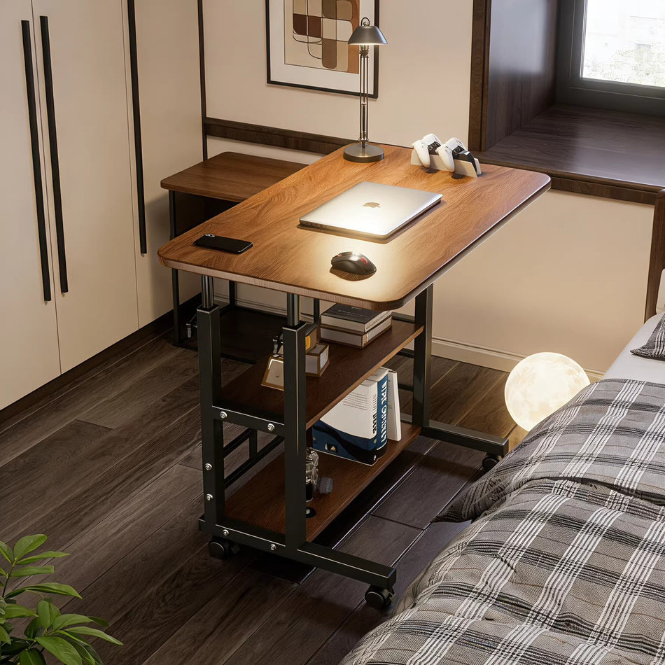 The Scout-Rise – Mobile Lifting Student Desk & "Dorm-Pro" Compact Workstation
