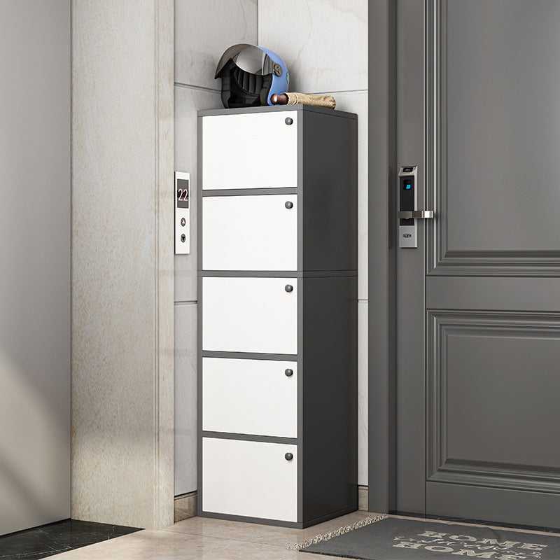 Slim Dustproof Multi-Layer Shoe Cabinet for Entryway