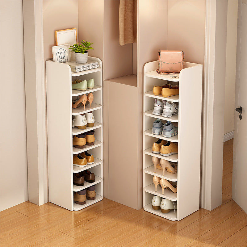 Slim Multi-Layer Entryway Shoe Cabinet Storage Rack