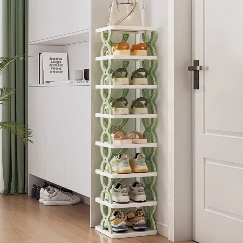 Space-Saving Multi-Layer Indoor Shoe Cabinet Rack