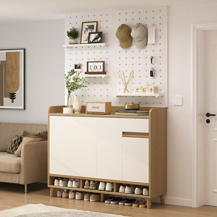 Economical Small Apartment Entryway Shoe Cabinet Rack
