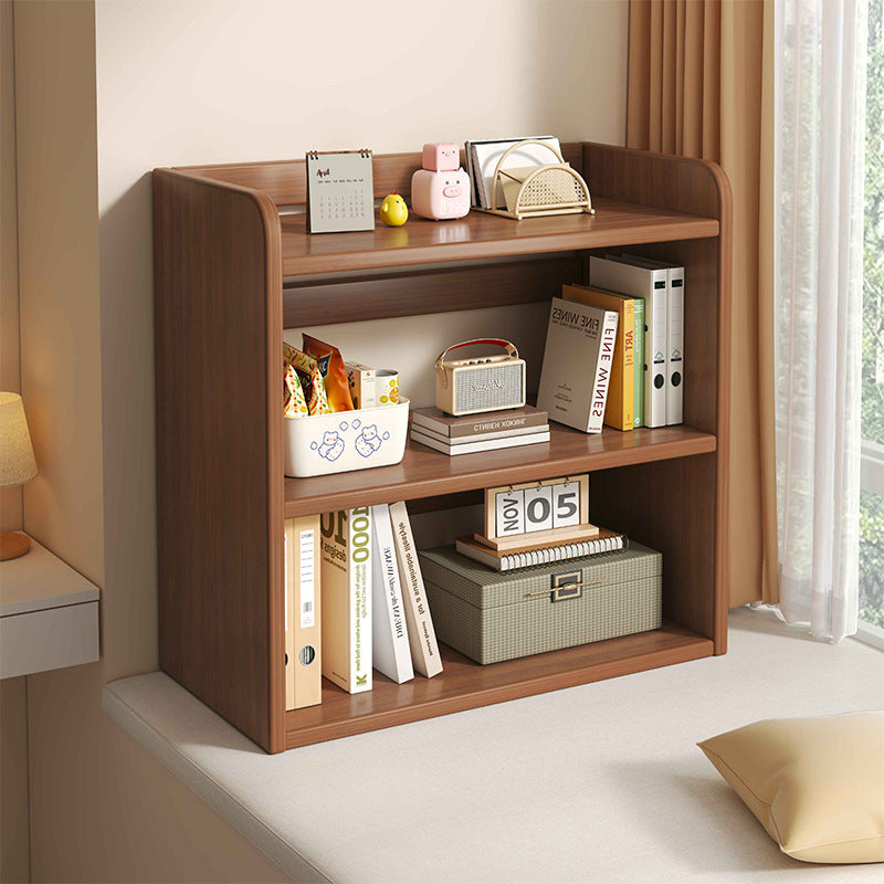 Bay Window Bookshelf Storage Cabinet for Small Spaces