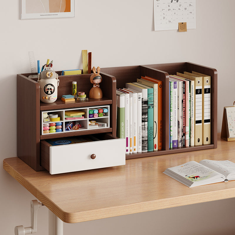 Vertical Desktop Bookshelf Office Desk Storage Rack