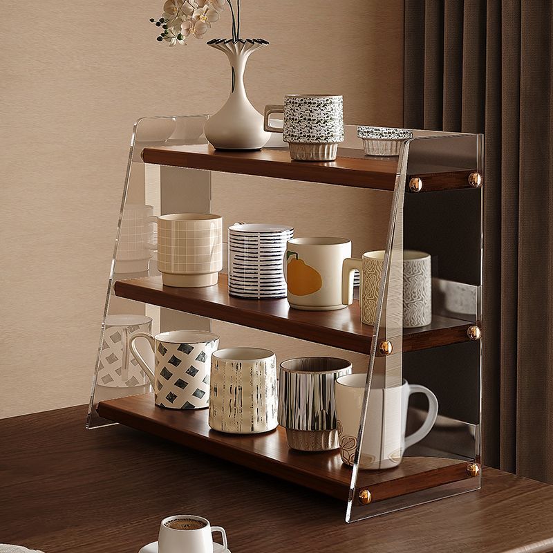 Countertop Cup Holder Coffee Tea Storage Rack