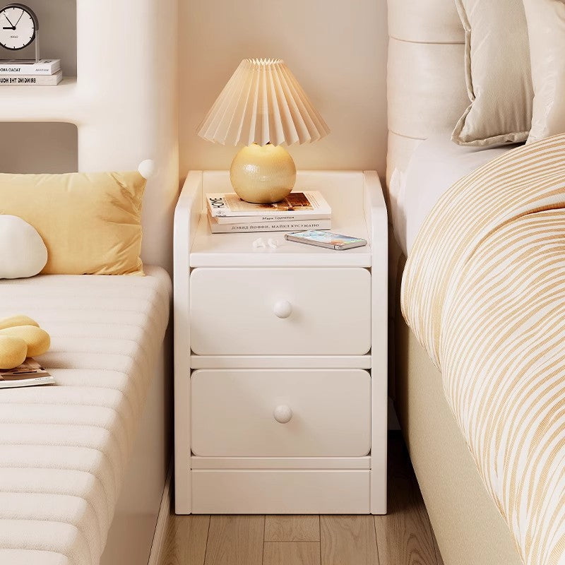 Ultra Narrow Modern Bedside Storage Cabinet Rack