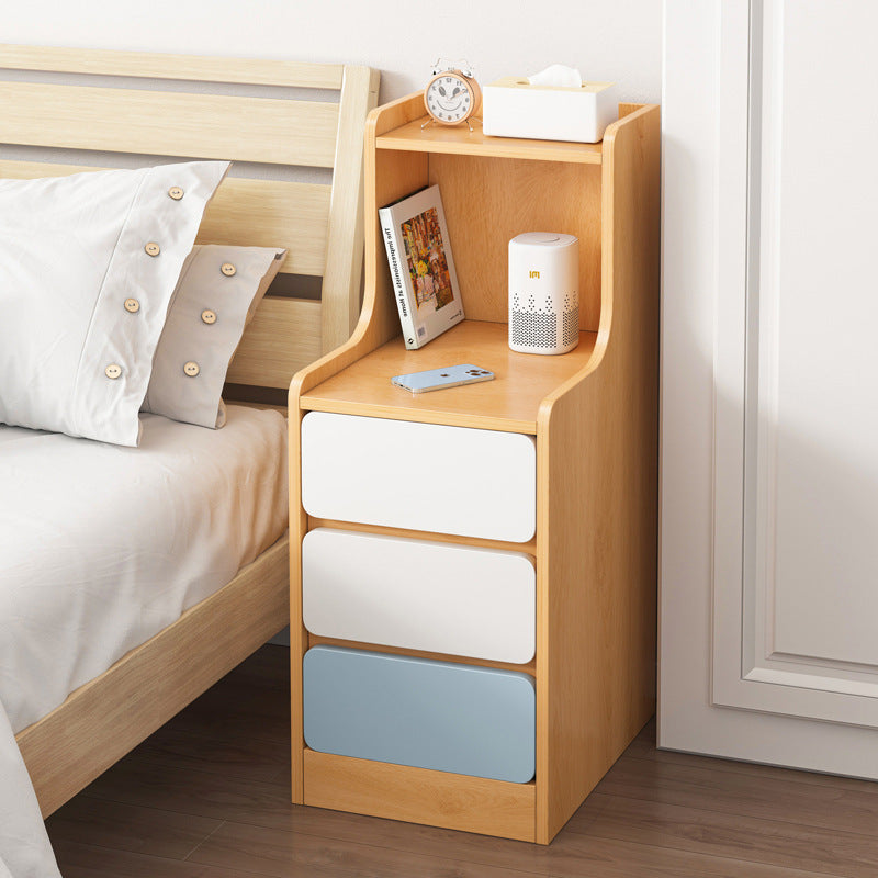 Ultra Narrow Modern Mini Bedside Storage Cabinet