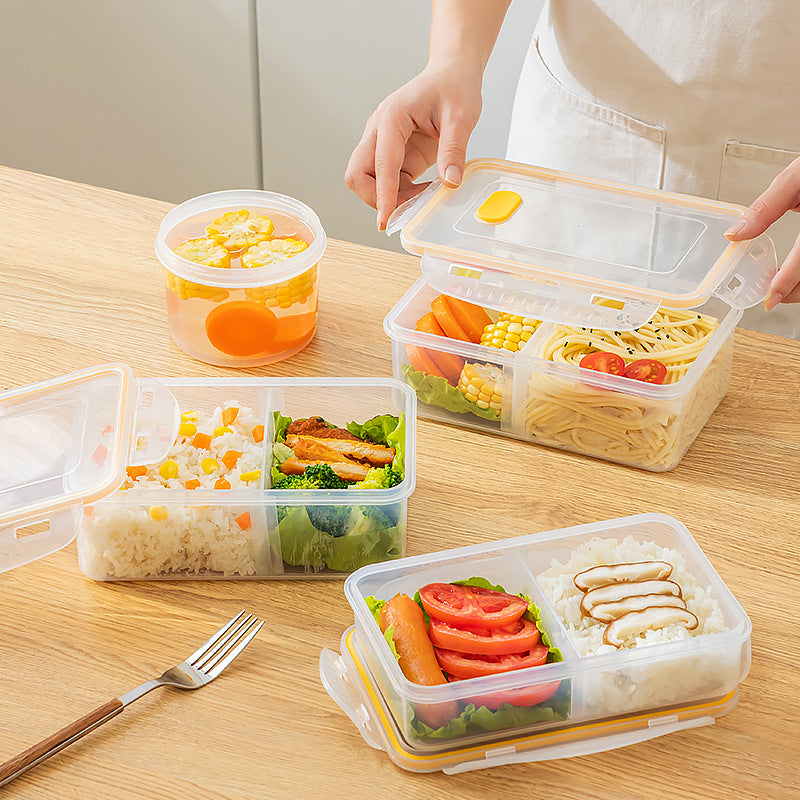 Microwave Safe Bento Lunch Box with Rice Compartment – Home Tudoholic