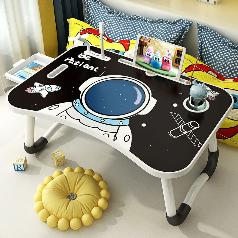 Bed Laptop Study Table Foldable Dormitory Desk Multi Use