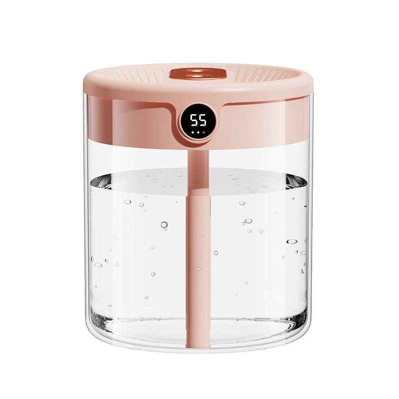 2L Dual Jet USB Humidifier with Night Light Digital Display Pro
