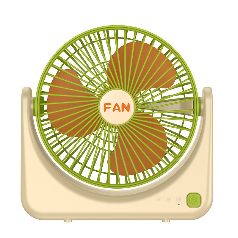 Portable USB Rechargeable Desktop Fan for Home and Camping
