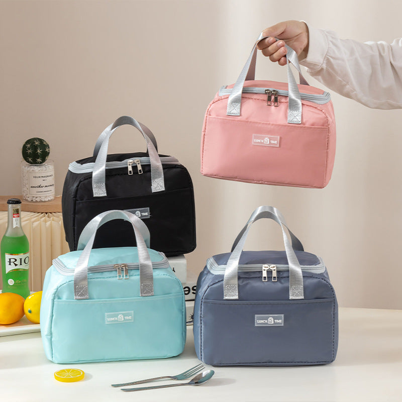 Waterproof Oxford Insulated Lunch Bag for Kids and Office