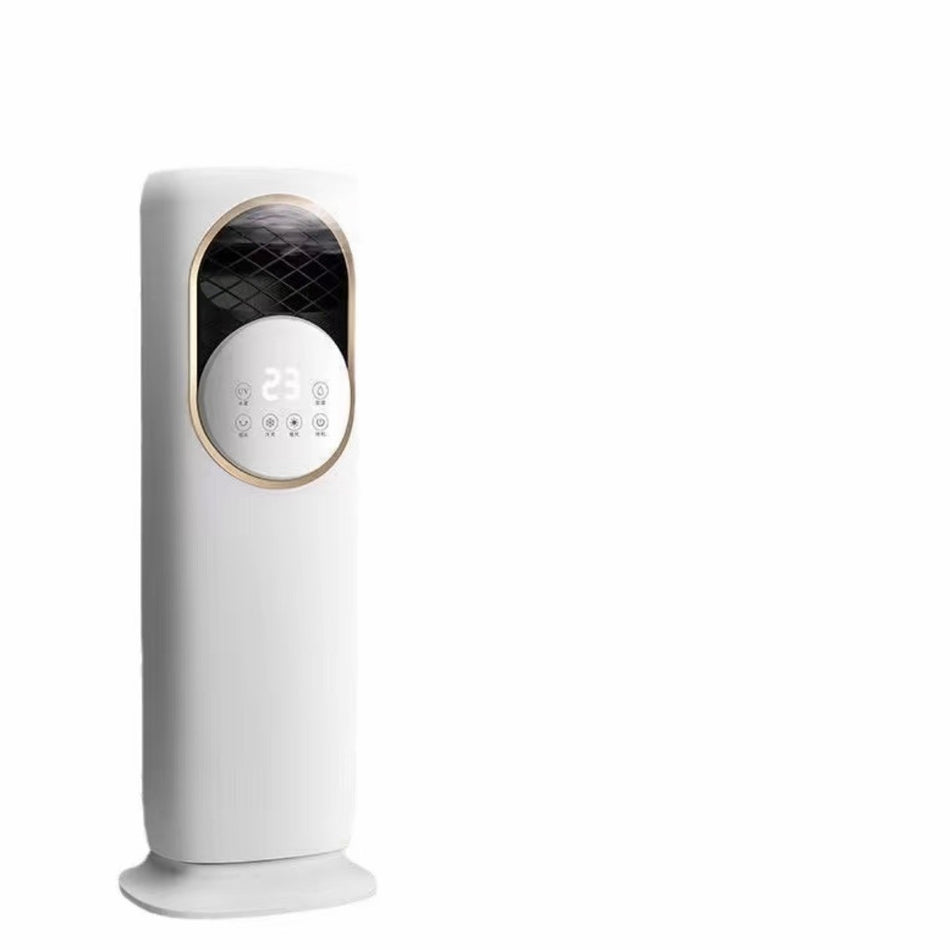 Bladeless Air Cooler Fan Tower Cool Warm Remote 3-Speed 60W