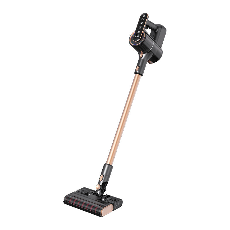 Wireless Long Handle Wet Dry Vacuum Mop Roller Brush Cleaner