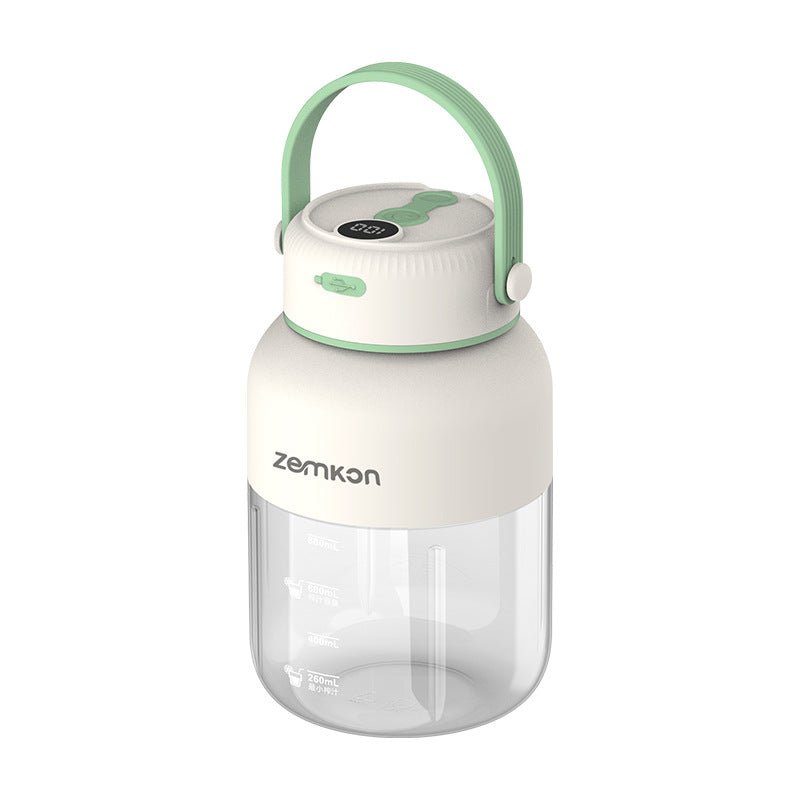 Zemkon Portable Electric Juicer Cup Automatic Fresh Juice Blender
